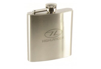 Highlander Alba Stainless Steel Hip Flask 170ml